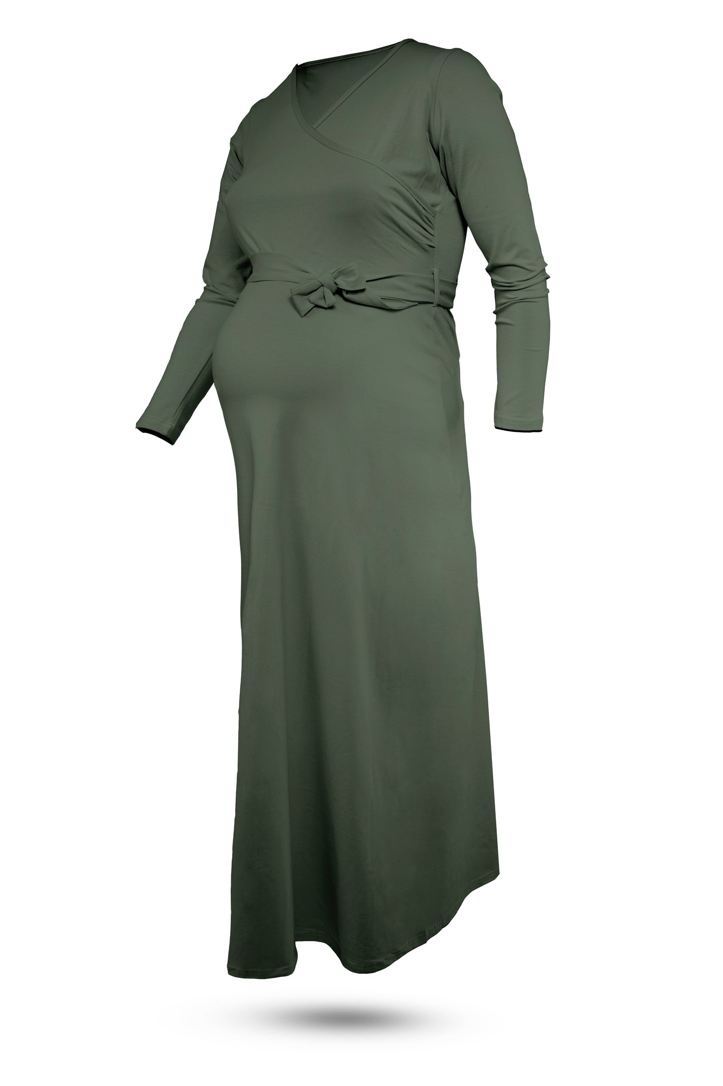 Basic maternity & nursing dress long sleeves