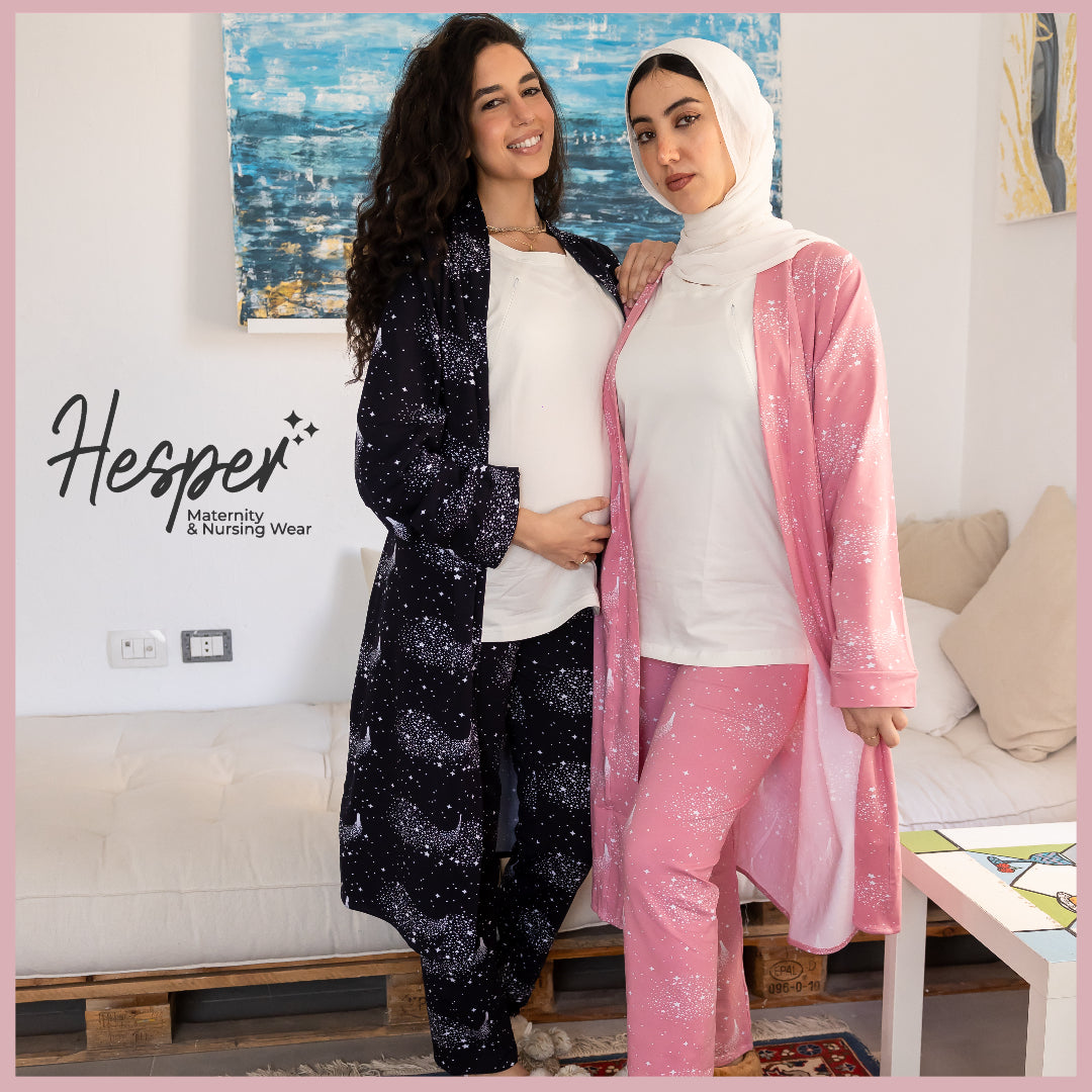 طقم بيجامة الرضاعة من ستارلايت
