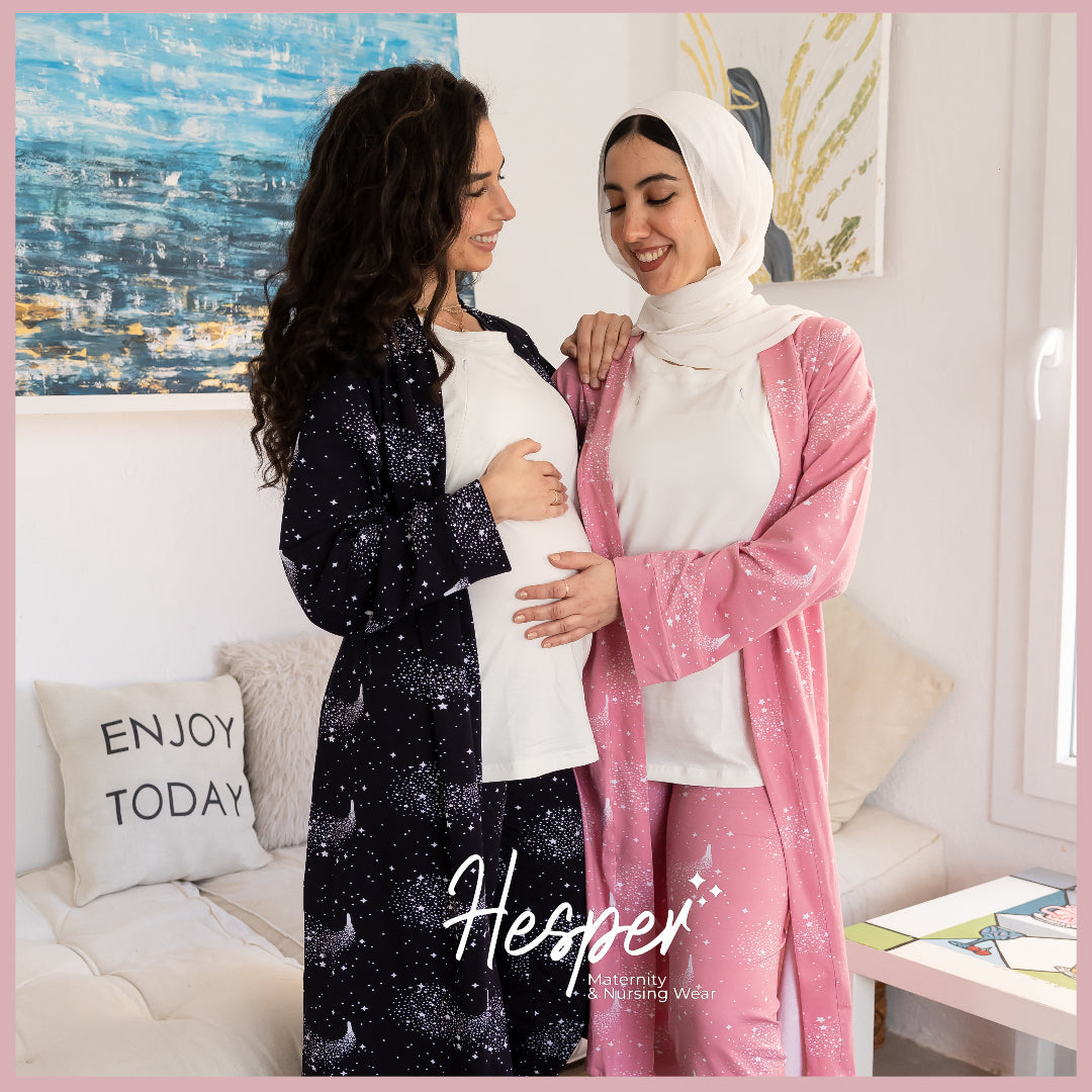 طقم بيجامة الرضاعة من ستارلايت