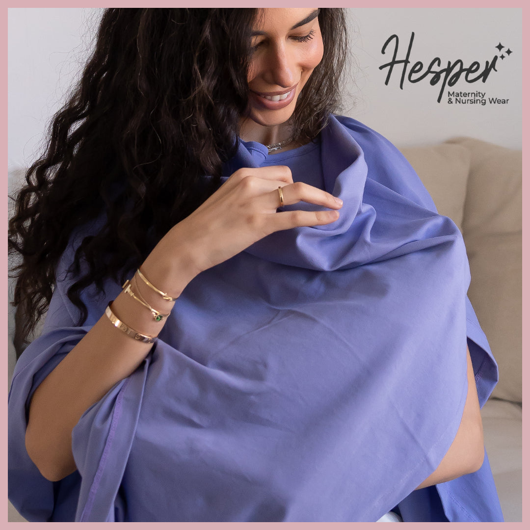 غطاء الرضاعة والشال من CozyMom