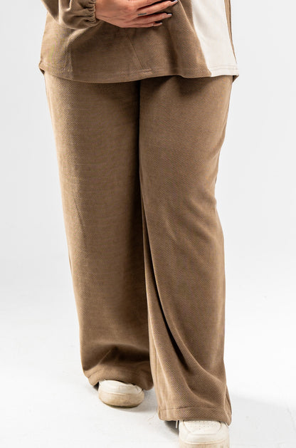 Wide-Leg Maternity and Postpartum Pants