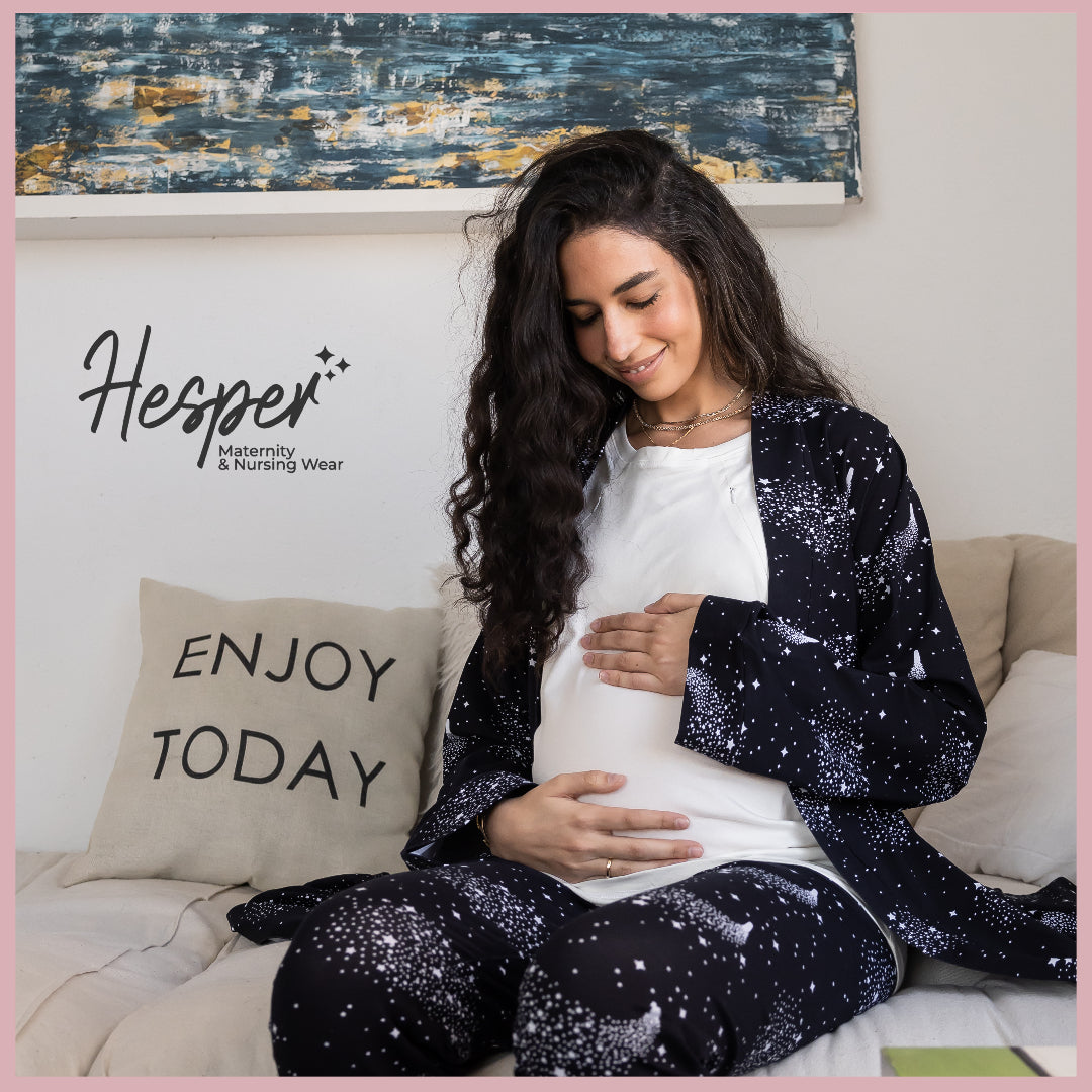 Starlight Maternity Nursing Pajama Set