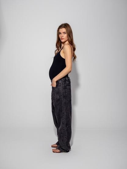Under-Belly Balloon Fit Maternity Jeans