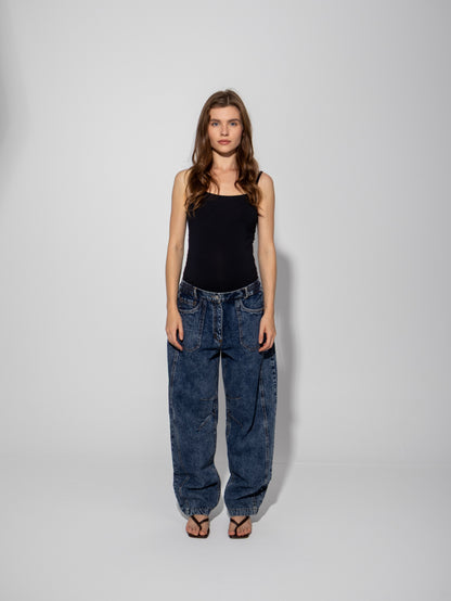 Under-Belly Balloon Fit Maternity Jeans