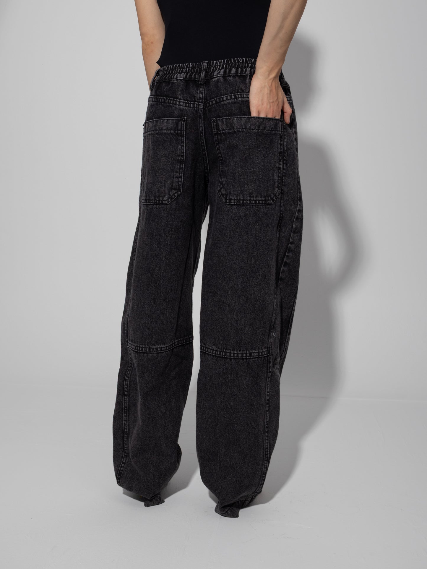 Under-Belly Balloon Fit Maternity Jeans