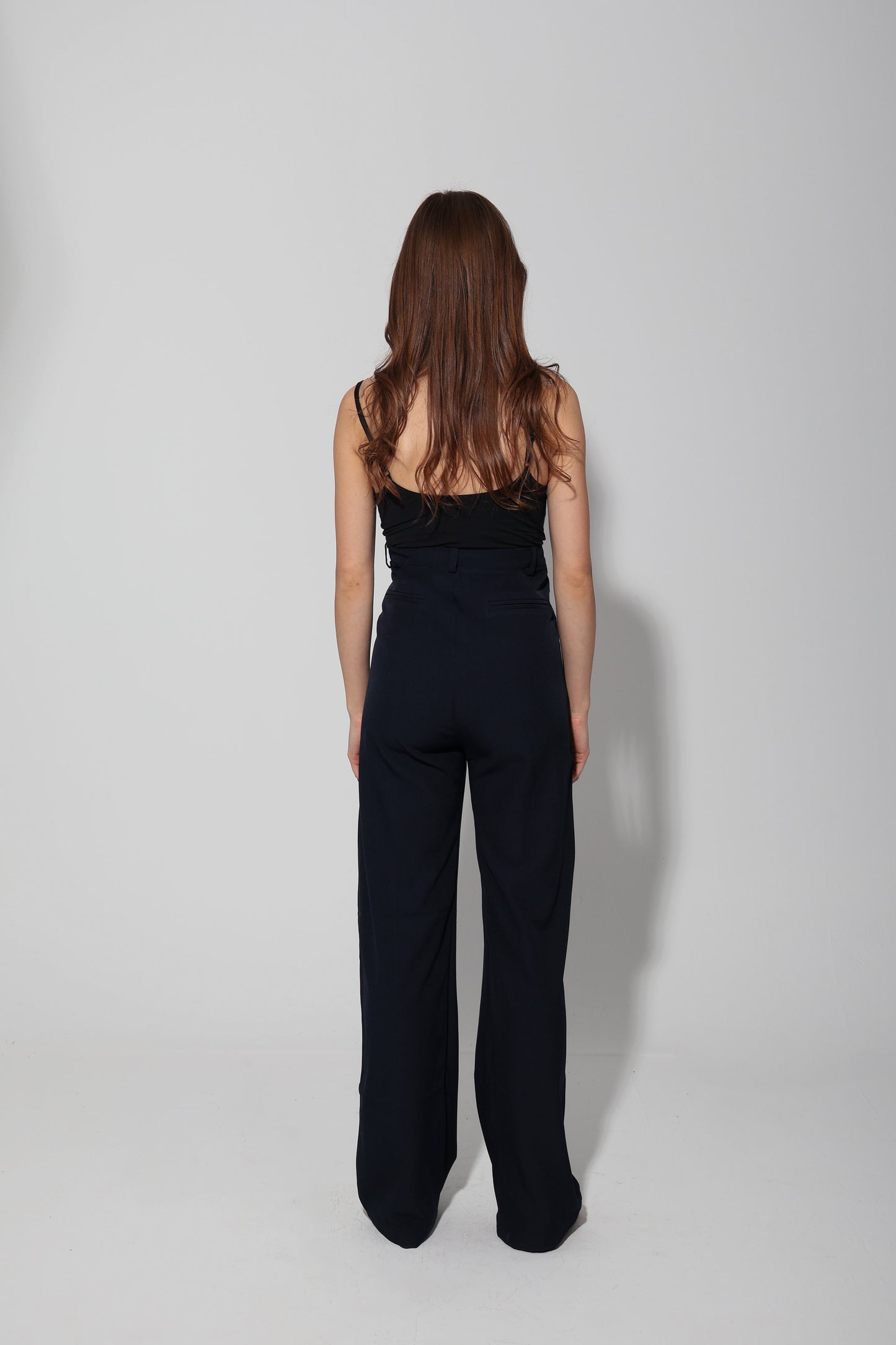 Tailored Formal Over-Belly Straight-Leg Maternity Pants