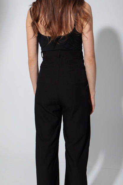 Tailored Formal Over-Belly Straight-Leg Maternity Pants